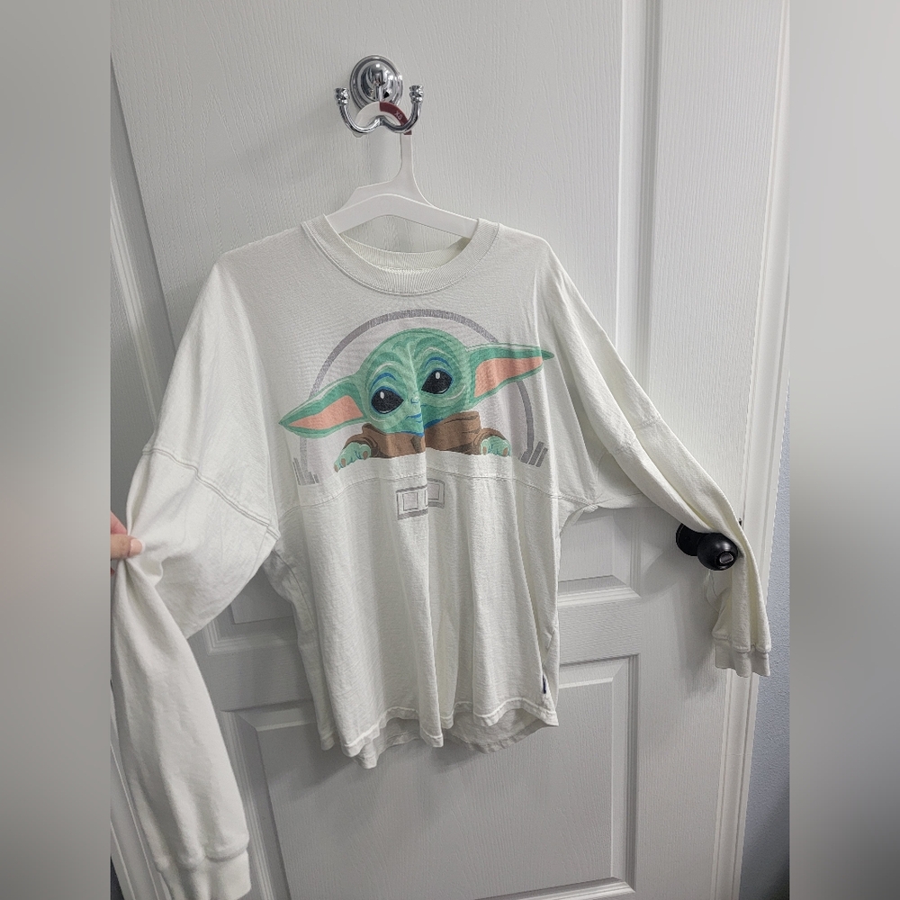 Womens Baby Yoda Disney Spirit Jersey